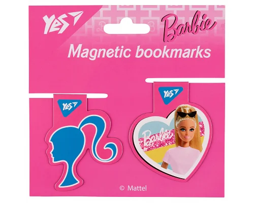 Закладки магнитные Barbie friends 2шт YES (708109)