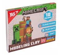Пластилін Minecraft 10 кольорів 200 г YES (540662)