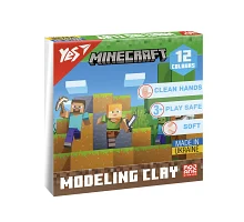 Пластилин Minecraft 12 цветов 240 г YES (540668)