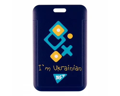 Бейдж вертикальный Ukraine слайдер YES (940320)