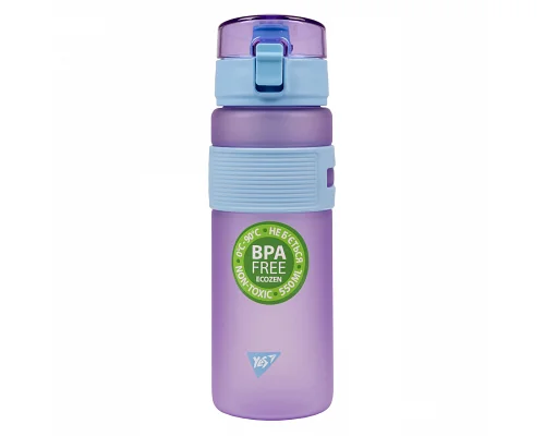 Пляшка для води Fusion 550 мл фіолетова YES (708188)
