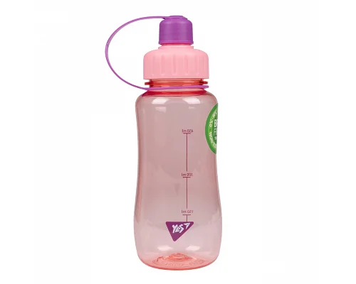 Бутылка для воды Fusion 600 мл розовая YES (708190)