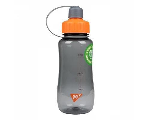 Пляшка для води Fusion 600 мл сіра YES (708192)