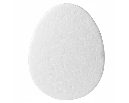 Пенопластовая заготовка плоская Яйцо 1 штука 14 см Santi (743069)