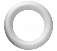 Пінопластова заготовка Кільце 1 штука діаметр 25 см Santi (743081)