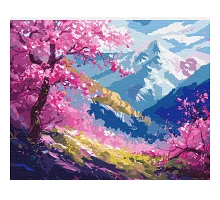 Картина по номерам Весна в горах 40*50 Santi (954814)