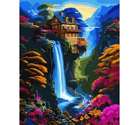 Картина за номерами Казковий водоспад 40*50 Santi (954853)
