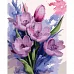 Картина по номерам с алмазной мозаикой Нежность тюльпанов 40*50 см. Santi (954877)