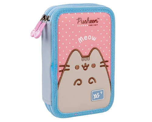 Пенал-книжка твердый YES двойной HP-01 Pusheen (533549)