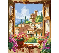 Картина за номерами Улюблена Тоскана 40х50 см Ідейка (KHO6349)
