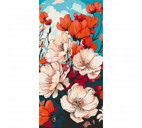 Картина по номерам  Весенние цветы 40х80 см АРТ-КРАФТ (13071-AC)