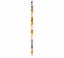 Олівець чорнографітний Line Friends Cony трикутний з гумкою YES (280670)