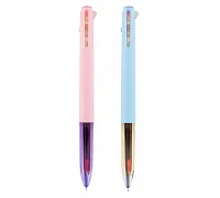Ручка гелева Vector 0.5 мм автоматична 4 кольори YES (420458)