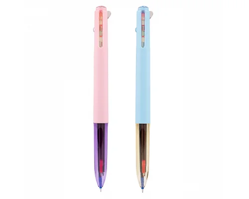Ручка гелевая Vector 0.5 мм автоматическая 4 цвета YES (420458)