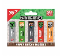 Индексы бумажные Minecraft 55*15мм 100 шт (5x20) YES (170409)