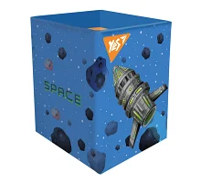 Стакан для письмового приладдя Space картон YES (708218)
