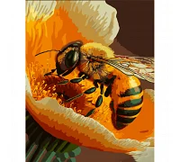 Картина за номерами Пчела 40х30 см Strateg (SS6778)
