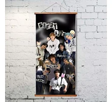 Інтер'єрна картина k-pop Стрей Кідс к-поп Орігамі 40*80 см (OT1006)