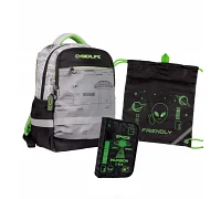 Набір рюкзак шкільний ортопедичний + пенал + сумка Yes Cyberlife S-52 Ergo (559805)