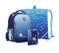 Набір рюкзак шкільний ортопедичний + пенал + сумка Yes Маленька зірка H-100 (559793)