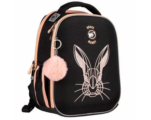 Набір рюкзак шкільний ортопедичний + сумка для взуття + пенал Yes Brave Bunny H-100 (559783)