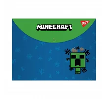 Папка конверт на кнопке Minecraft Creeper B5 YES (492225)