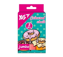 Мел цветной Sweet Cream 3 шт JUMBO YES (400493)