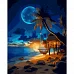 Картина за номерами Вечір на березі моря 40*50 Santi (954862)