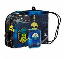 Набор рюкзак школьный ортопедичный +пенал+ сумка Yes UFO S-78 (559770)