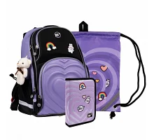 Набір рюкзак шкільний ортопедичний + пенал + сумка для взуття Yes Girl's Dream S-100 (559775)