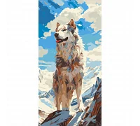 Картина по номерам Волк на вершине 40х80 см АРТ-КРАФТ (11543-AC)