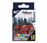 Мел цветной Street Drift 12 шт круглый YES (400522)