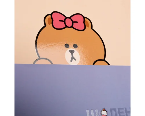 Щоденник шкільний YES інтегральний Line Friends. Choco (911557)