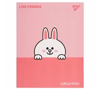 Дневник школьный YES интегральный Line Friends Cony (911549)