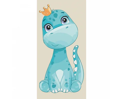 Картина за номерами Cute dino 40х80 см АРТ-КРАФТ (15112-AC)