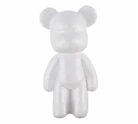 Пінопластова заготовка Ведмідь Bearbrick 30 см Santi (743127)