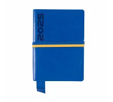 Ежедневник 12х20cм Leo Planner датированный 2025 термо синий (252512)