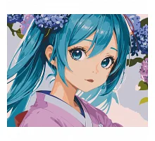 Картина за номерами аниме Hatsune Miku Мику Хацунэ 40х50 см АРТ-КРАФТ (16093-AC)