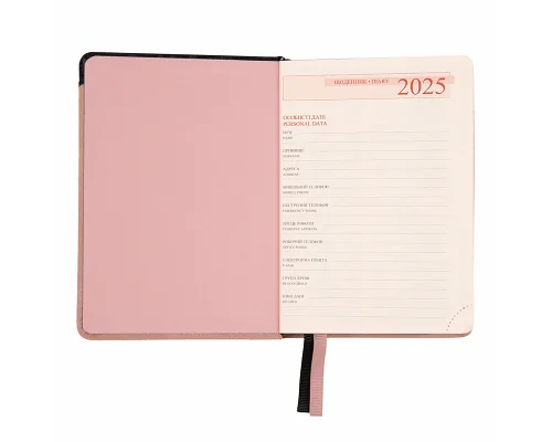 Ежедневник А6 Leo Planner датированный 2025 Angolo 352 стр (252594)