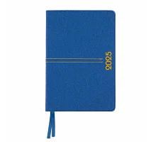 Щоденник А5 Leo Planner датований 2025 Liberty синій 368 стор (252444)