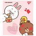 Тетрадь школьная Line friends 12 листов линия YES (766545)