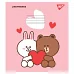 Зошит шкільний Line friends 12 аркушів лінія YES (766545)