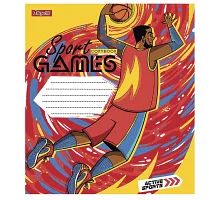 Зошит шкільний Sport games 18 аркушів клітинка 1 Вересня (766571)