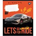 Зошит шкільний Lets go for ride 60 аркушів клітинка YES (766746)