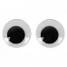 Глазки самоклеющиеся черные 20мм 30 шт Santi (954636)
