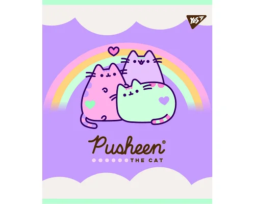 Тетрадь Pusheen 18 листов линия YES (766826)