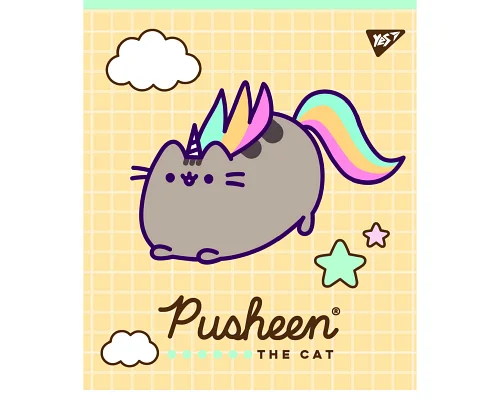 Зошит Pusheen 18 аркушів лінія YES (766826)