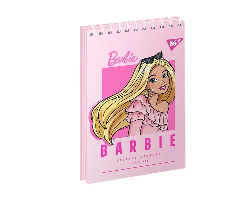 Зошит шкільний А7 Barbie 80 аркушів клітинка YES (151950)