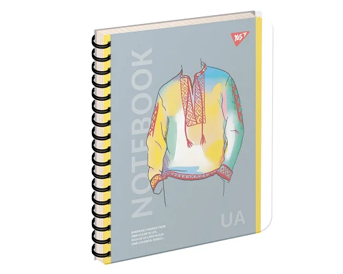 Тетрадь школьная А5 144 листа пл.обл. Notebook UA YES (681951)