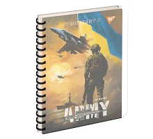 Зошит шкільний А5 144 аркуша пл.обкл. Army Ukraine YES (681959)